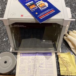 Rotisserie chicken or beef cooker
