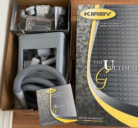 Kirby shampooing and cleaning Accessories never used with non-functioning Kirby vacuum