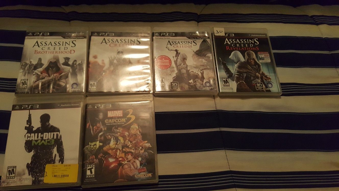 Ps3 games for sale best offer