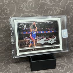 2019 Panini One Grant Hill Timeless Moments Auto /99
