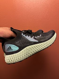 Adidas Alphaedge 4D “Goodbye Gravity” Black Green FV6106 Men's Size 10US (NoBox)