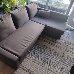 Comfortable Grey Sofa Sleeper Couch 