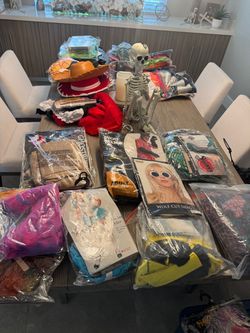 VARIETY OF HALLOWEEN COSTUMES