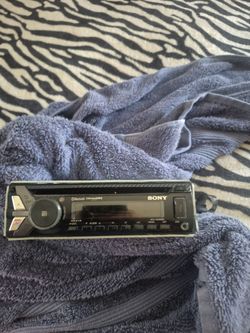 Sony Bluetooth cd player