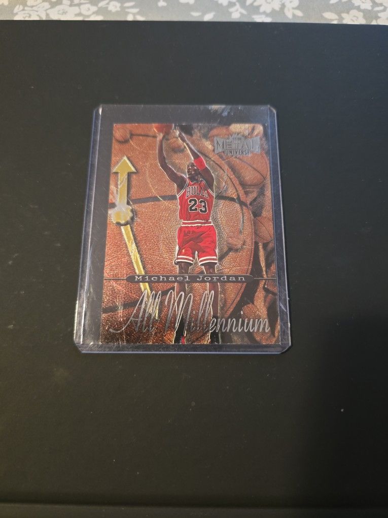 1999 All Millennium Metal Universe Michael Jordan 