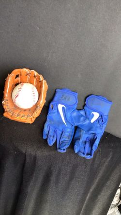 Nike Alpha Huarache edge batting gloves size Youth S