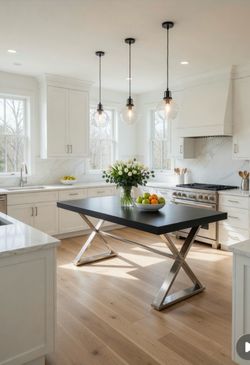 New modern kitchen table