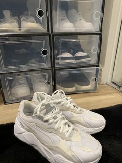 RS-X Efekt Premium Sneaker WHITE- BEIGE US MENS SIZE 10