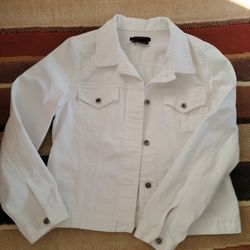 White Denim Jacket