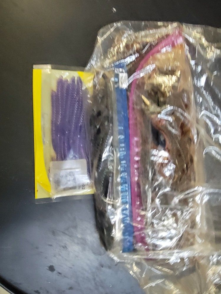 Bags Of Assorted Fishing Worms