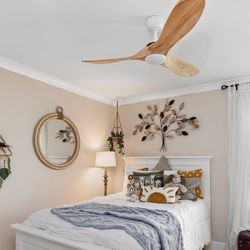 Full Size White Wooden Bed Frame - READ POST