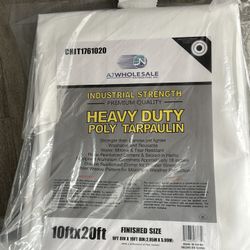 10x20’ heavy duty tarp $20