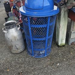 Uline Trash can with lid Each Have 2