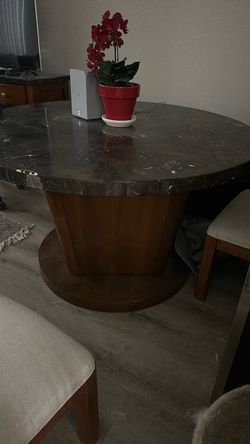 Marble table