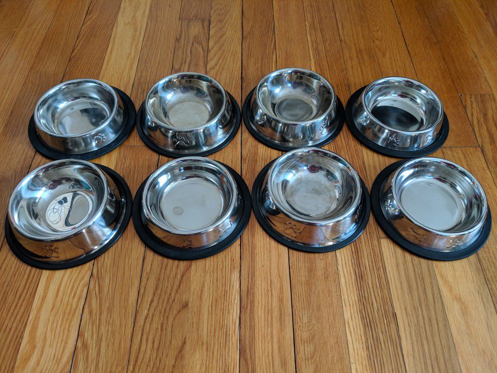 Stainless steel pet bowl for dog/cat (8oz)