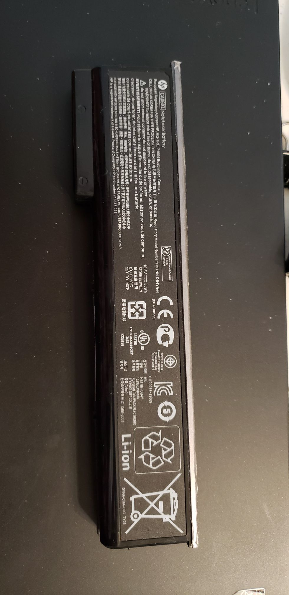 HP CA06XL Notebook Battery