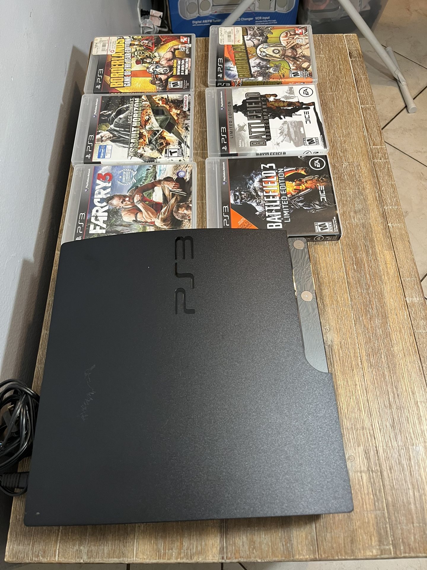 PlayStation3 and 6 games