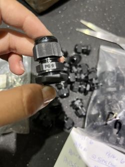 PG 9 Cable Gland Plastic Nylon Wire