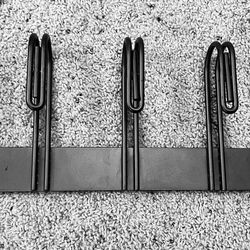 New 19 1/2” Wide 6 1/2” Tall Very Heavy Duty 5 Hooks Hanger $6:50