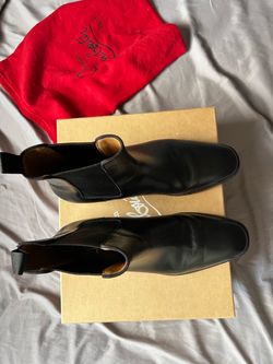 LOUBOUTIN SAMSON FLAT CALF MEN’S BOOTS