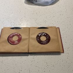 Lot Of Twelve Vinyl Records 45rpm 1950’s