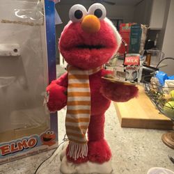 Animated Sesame Street Christmas Elmo