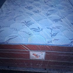 Brand new queen size pillowtop mattress included box spring.