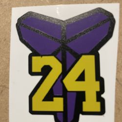 Kobe Black Mamba Vinyl Decal