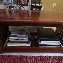 Wooden Coffee & 2 Side Tables