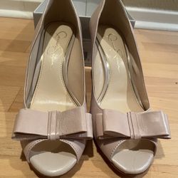 Used Jessica Simpson Wedges Size 8.5 