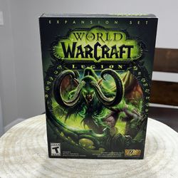 World of Warcraft: Legion Expansion Set PC Windows/Mac Blizzard Original Box