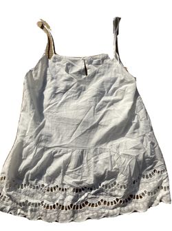 New With Tags LUSH Womens White Camisole Lace Size Large