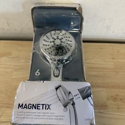 Moen 26000 Attract 6-Spray Wall Mount Handheld Shower Head 1.75 GPM in Chrome