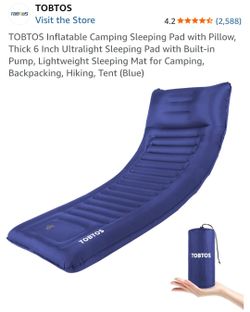Camping Sleeping Pad with Pillow Inflatable