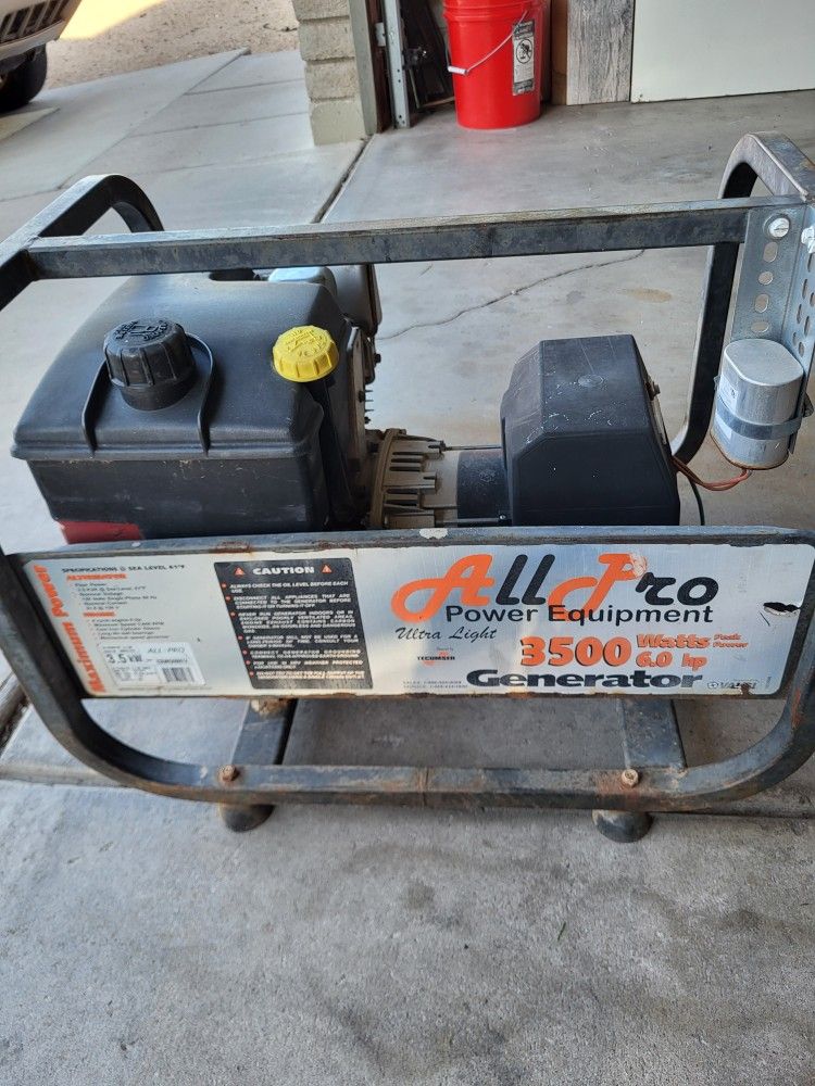 Tecumseh Generator 3500