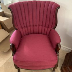 Beautiful Newly Upholstered Arm Chairs 