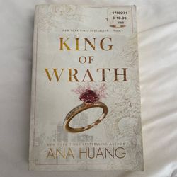 King Of Wrath By Ana Huang