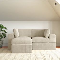 Wayfair Couch - Andrielle 3 - Piece Corduroy Sectional