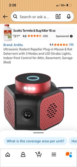 Ultrasonic Rodent Repellent 