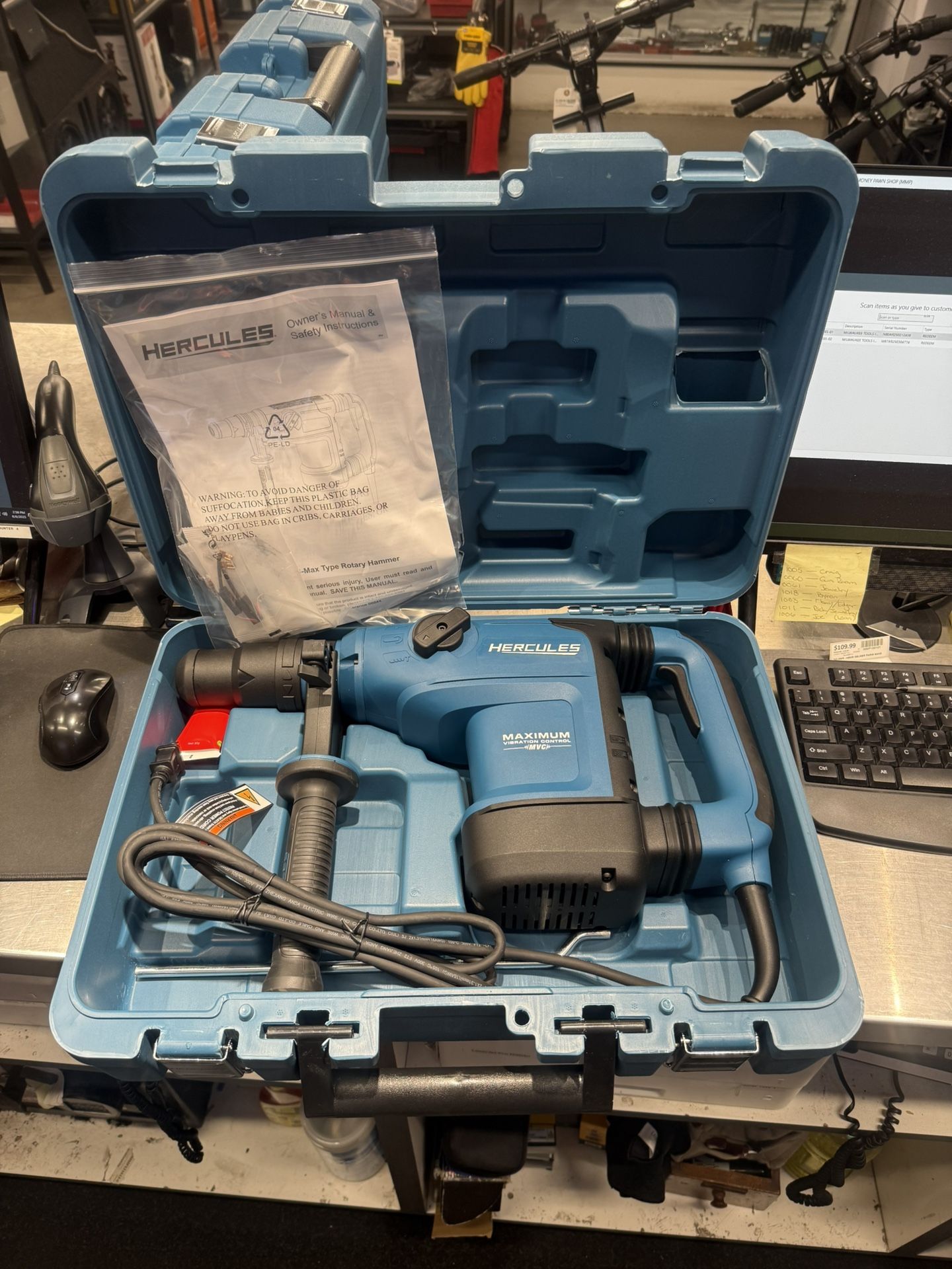 Hercules Rotary Hammer (153246/47) MMP