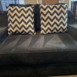 Over Sized Couch, love seat with Ottoman
