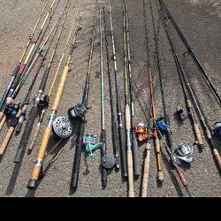Fishing Poles Collection