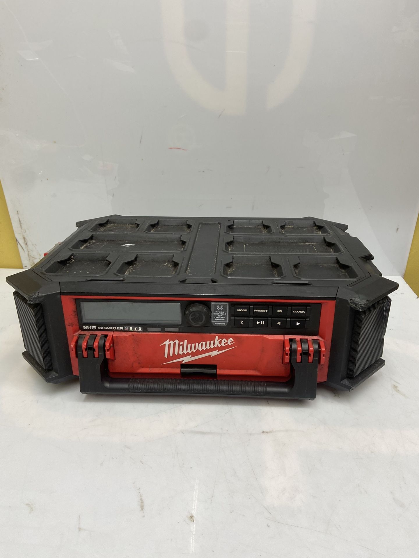 M18 Lithium-Ion Cordless PACKOUT Radio/Speaker with Built-In Charger