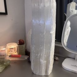 Huge Piece Of Selenite Crystal 