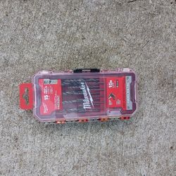 Milwaukee 15pc Red helix hard Metal Drill Bit Set