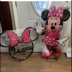 Personalized Name Minke Wood Prop