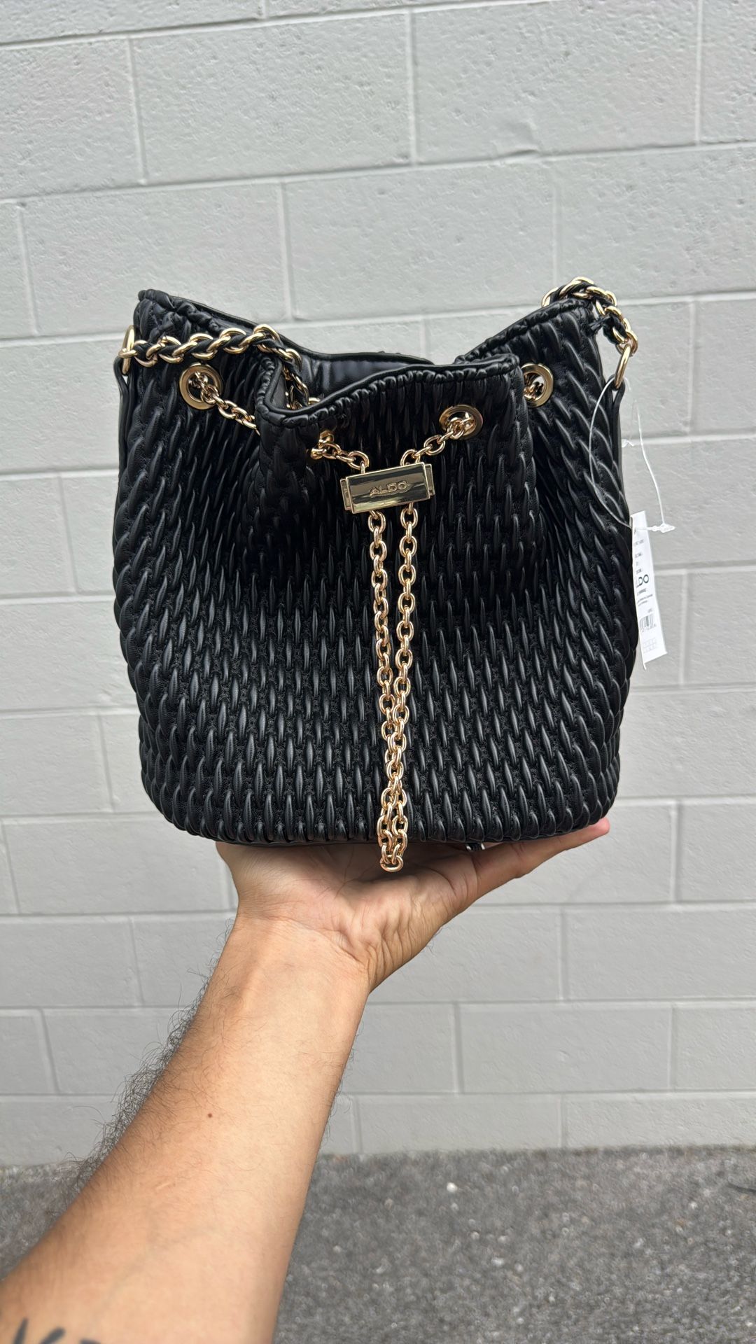 Aldo Saddle Bag Black