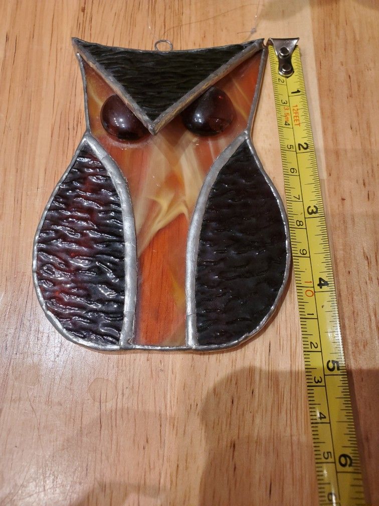 Vintage Stained Glass Owl Suncatcher for Sale in Yuma, AZ OfferUp