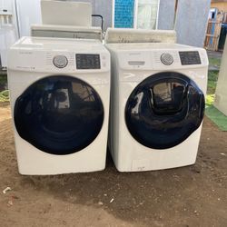 Washer And Gas Dryer Brand Samsung Heavy Duty Everythin Works 3 Months Of Guarantee