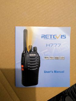 H-777 Walkie Talkies